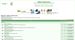 Desktop Screenshot of forums.tabletpctalk.com